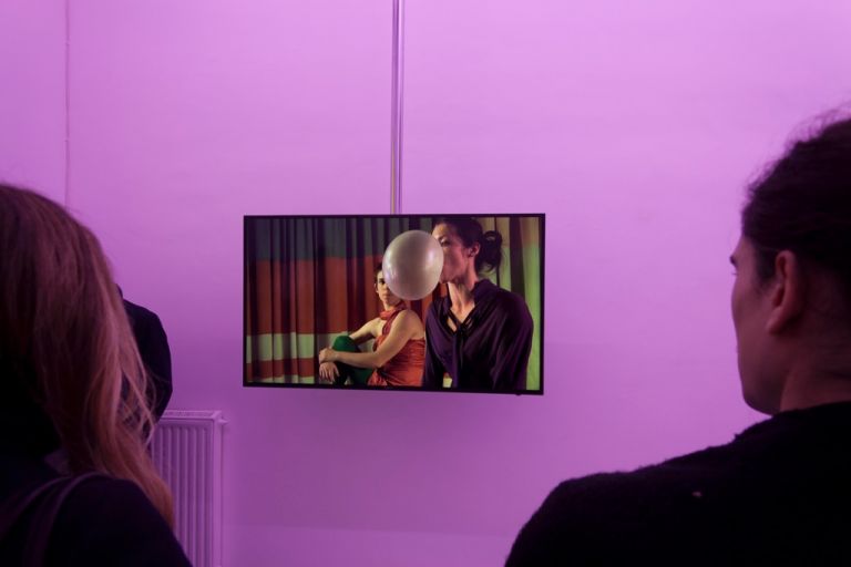 Georgina Starr. The Lesson. Opening at Pinksummer Goes To Rome, Roma 2016. Photo Francesco Cardarelli