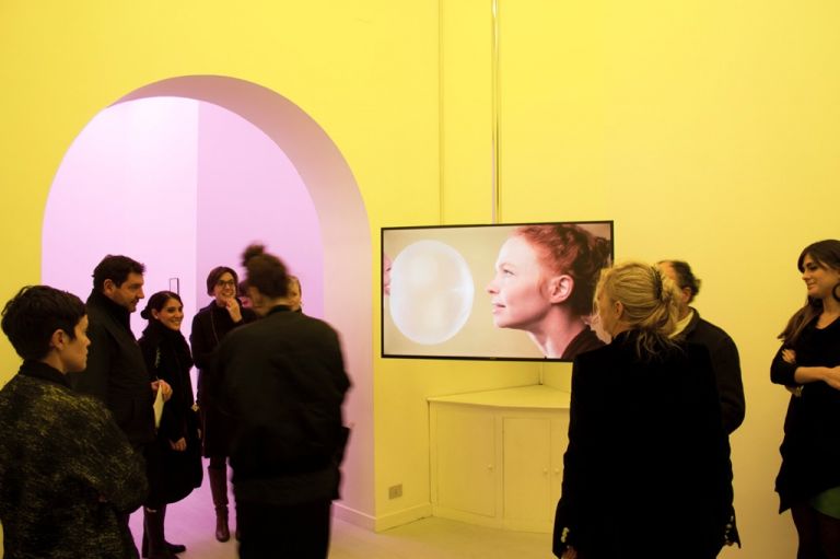 Georgina Starr. The Lesson. Opening at Pinksummer Goes To Rome, Roma 2016. Photo Francesco Cardarelli