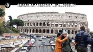 Bagarini e saltafile legalizzati al Colosseo? Le Iene denunciano i falsi tour organizzati