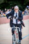 Jan Fabre, Une tentative de ne pas battre le record du monde de l’heure établi par Eddy Merckx à Mexico en 1972..., 29-09-2016 - performance al velodromo del Parc de la Tête d’Or, Lione - photo Gilles Reboisson