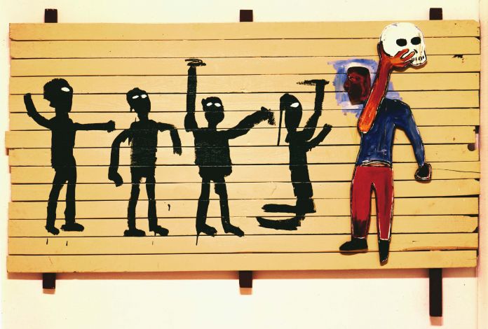 Jean-Michel Basquiat, Procession, 1986