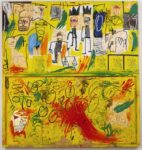 Jean-Michel Basquiat, Untitled. Yellow Tarand Feathers, 1982