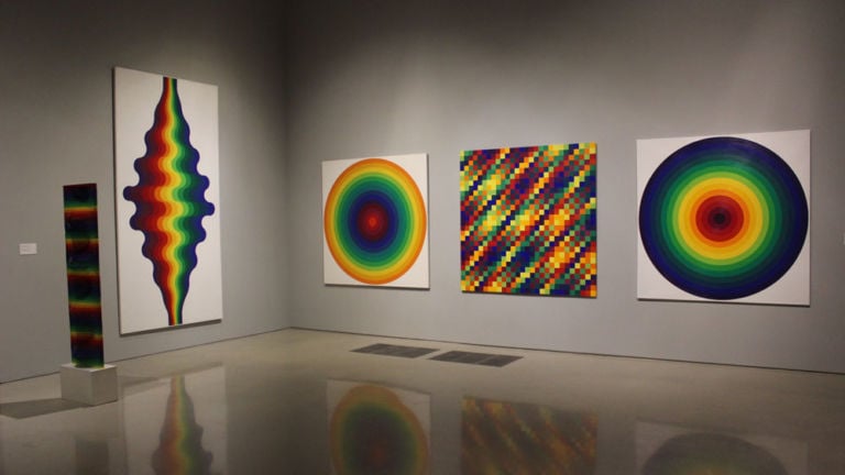 Julio Le Parc - Form into Action, installation view Pérez Art Museum Miami 2016. Photo courtesy PAMM