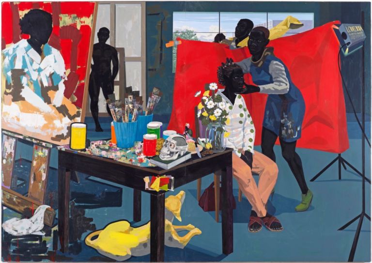 Kerry James Marshall, Untitled (Studio), 2014 - The Metropolitan Museum of Art - © Kerry James Marshall