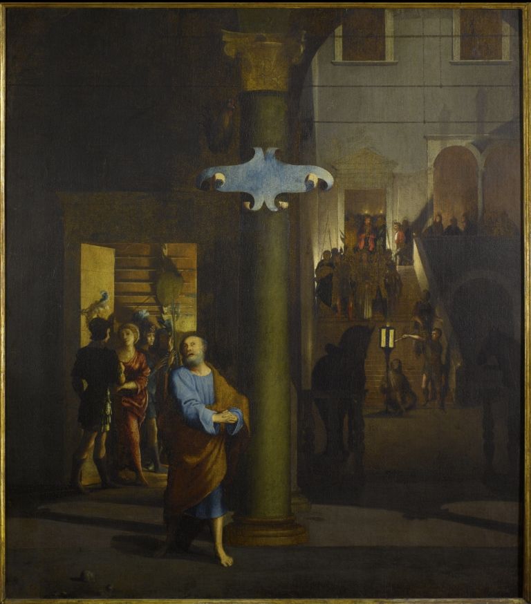 Lorenzo Lotto (_), San Pietro che piange, 1525-30 - Milano, collezione privata