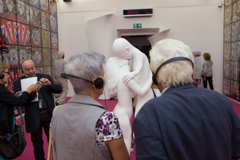 Love. Exhibition view at Chiostro del Bramante, Roma 2017. Photo © Giovanni De Angelis