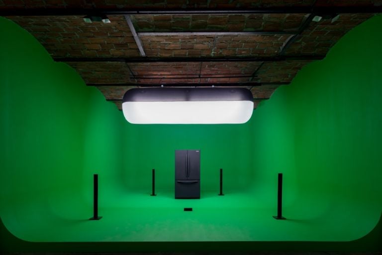 Mark Leckey, GreenScreenRefrigerator, 2010-16. Courtesy of the artist & MoMA PS1. Photo Pablo Enriquez