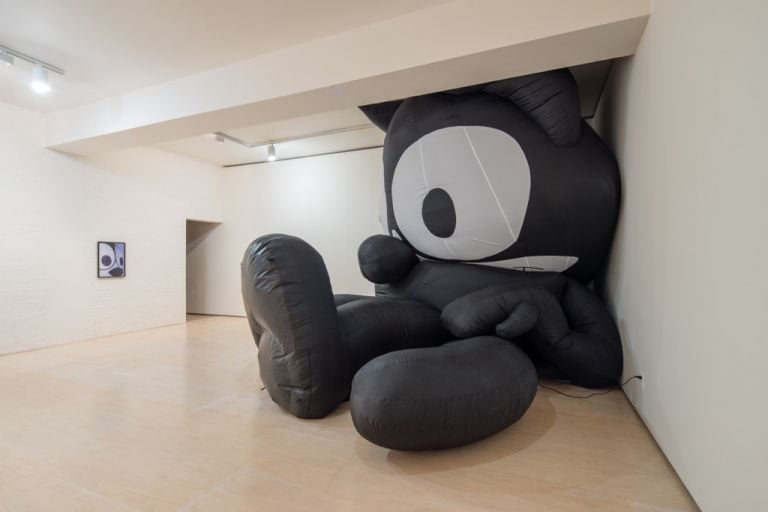 Mark Leckey, Inflatable Felix, 2014. Courtesy of the artist & MoMA PS1. Photo Pablo Enriquez