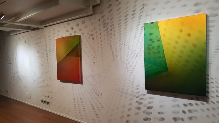 Matteo Negri, PSA, Wall. Galleria ABC Arte, Genova 2017. Photo Linda Kaiser