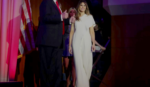 Melania Trump vestita Ralph Lauren