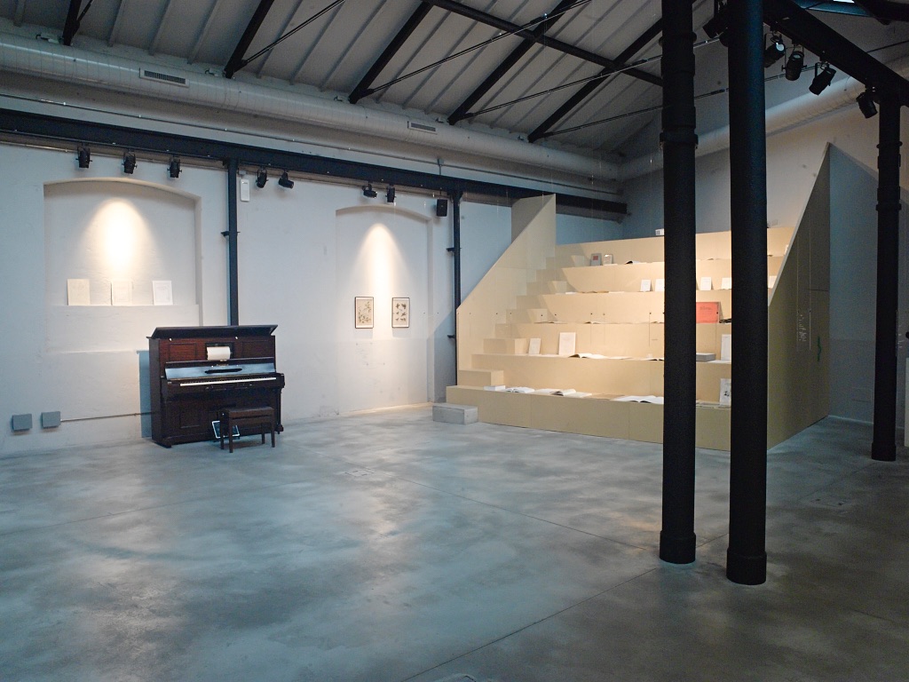 Michalis Pichler. Exposition Littéraire autour de Mallarmé. Exhibition view at Kunstverein, Milano 2017