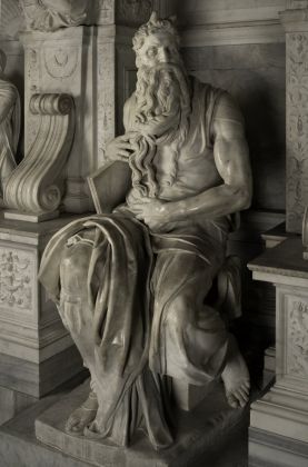 Michelangelo, Mosè, Mausoleo di Giulio II, Roma (foto Andrea Jemolo)