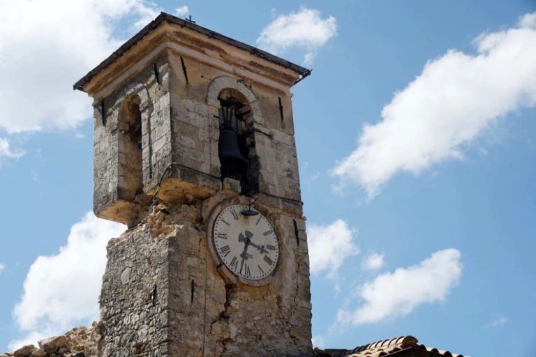 Norcia, agosto 2016. I danni del terremoto