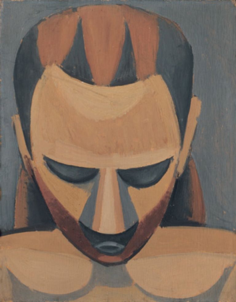 Pablo Picasso, Tête d‘homme, 1908 - Hermann und Margrit Rupf-Stiftung, Kunstmuseum Bern - © Sucesión Pablo Picasso, VEGAP, Madrid, 2016