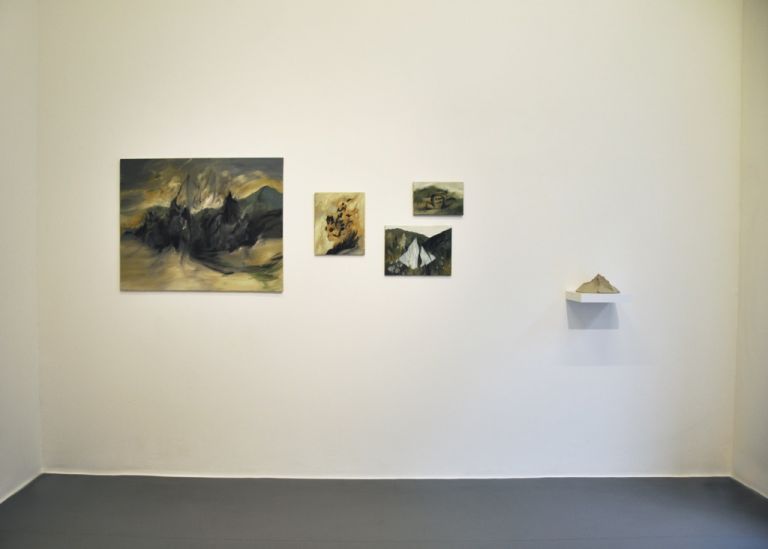 Paesaggio di paesaggi. Exhibition view at Galleria Bianconi, Milano 2017