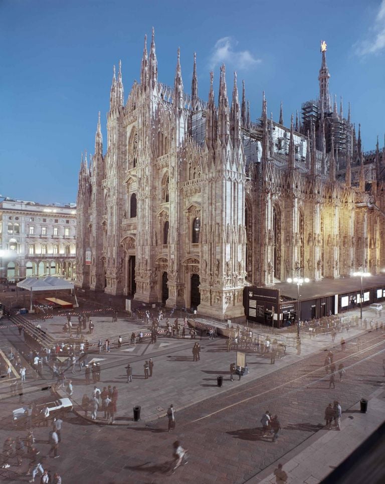 Paola Di Bello, Ora e Qui, Milano, Duomo, 2016