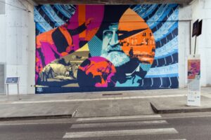 Giuseppe Verdi versione Street Art. A Parma il nuovo murale firmato Nabla & Zibe