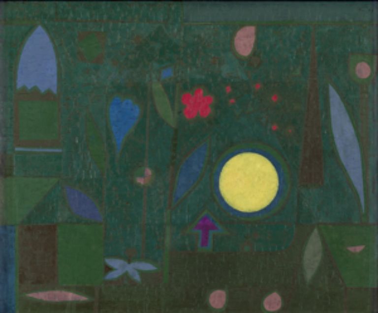 Paul Klee, Vollmond im Garten, 1934 - Hermann und Margrit Rupf-Stiftung, Kunstmuseum Bern - © Paul Klee’s Estate-VEGAP, 2016