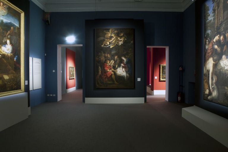 Pietro Paolo Rubens, Adorazione dei pastori – installation view at Palazzo Reale, Milano 2016 – photo credit Elena Strada