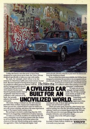 Pubblicità della Volvo, 1973