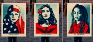 We the people. Anche Shepard Fairey si schiera contro Trump: con questi manifesti