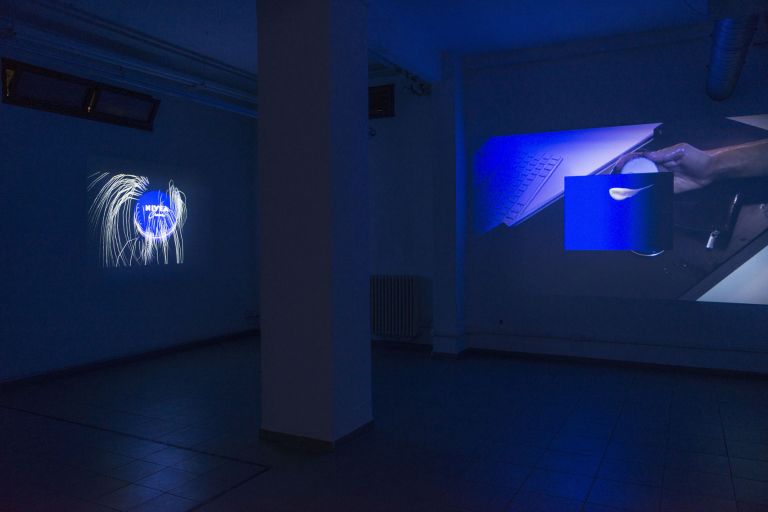 Sinae Yoo, Shadow rift, installation view at The Gallery Apart (basement), photo by Giorgio Benni