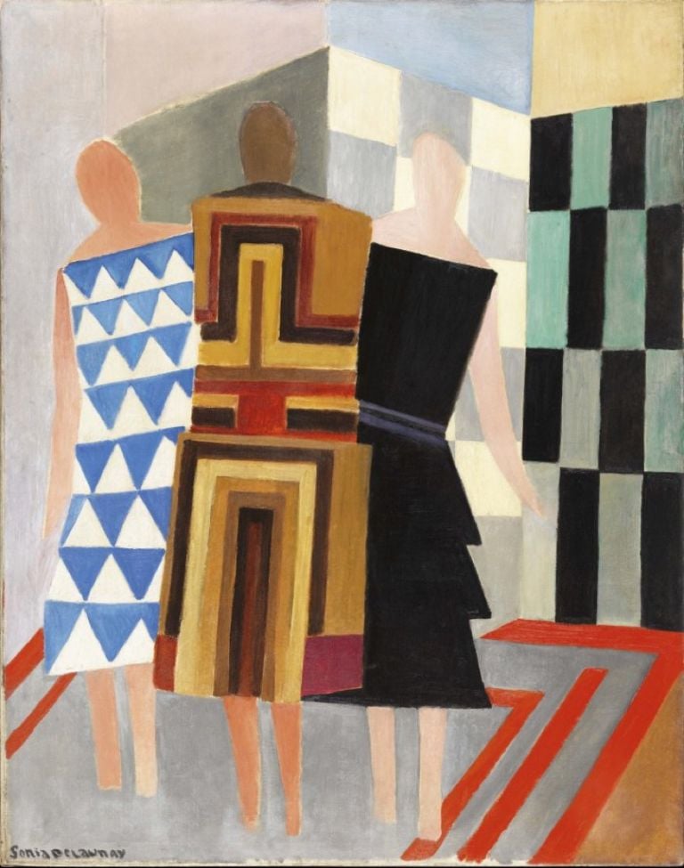 Sonia Delaunay, Vestiti simultanei, 1925