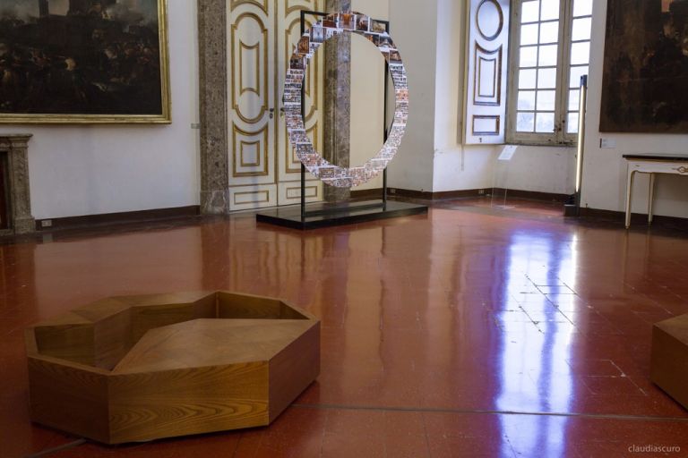 The Rebirth Triad – exhibition view at Reggia di Caserta, 2016 © Intragallery. Foto di Claudia Scuro