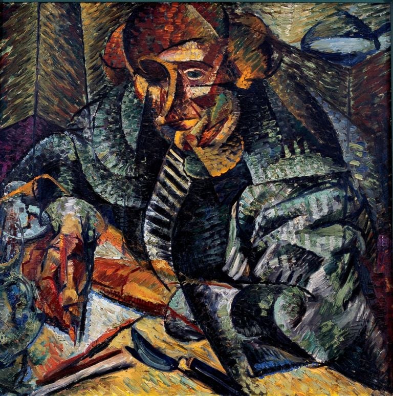 Umberto Boccioni, Antigrazioso, 1913, New York, The Metropolitan Museum of Art. Photocredit Archivio Scala Group 2016