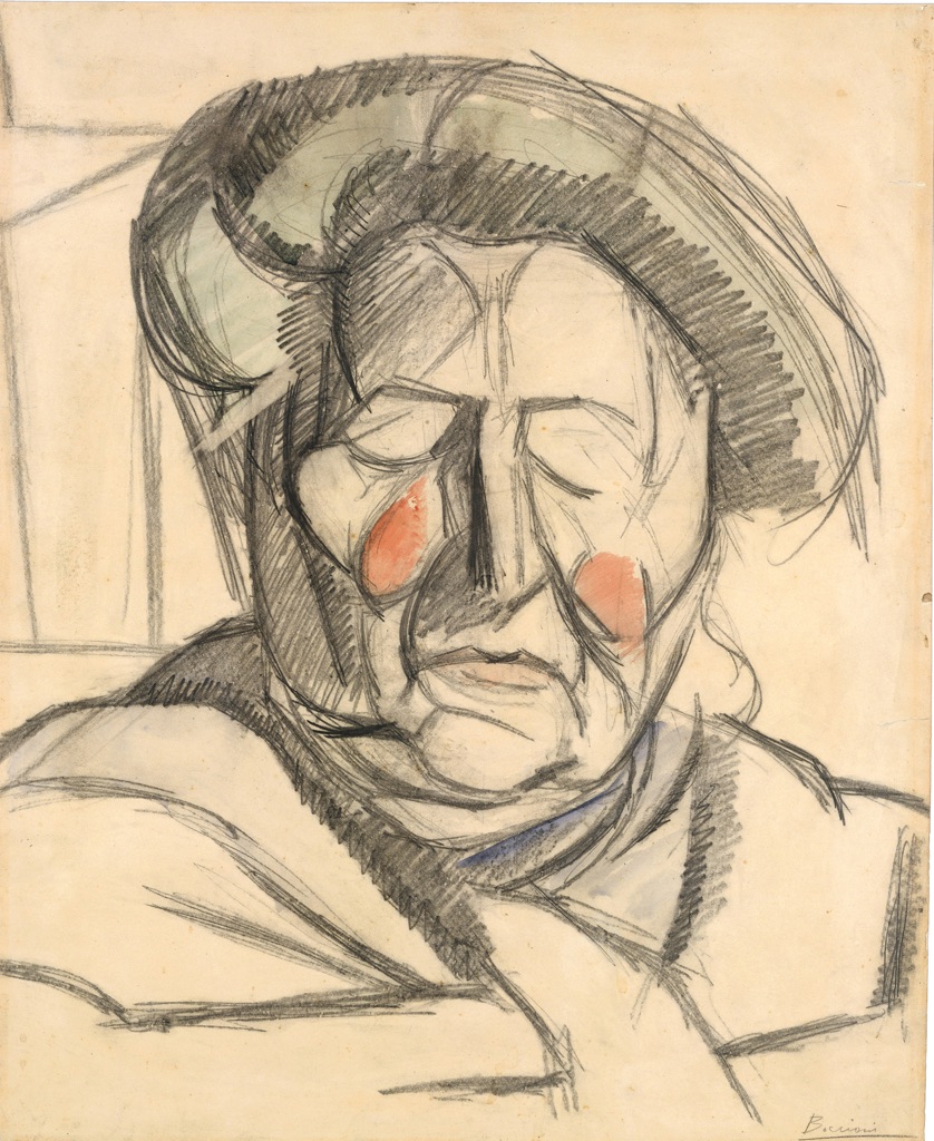 Umberto Boccioni, La madre dell'artista, 1915, New York, The Metropolitan Museum of Art