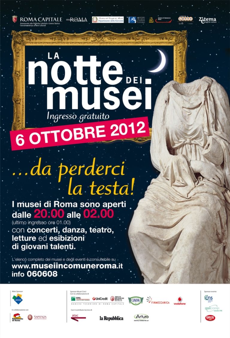 Notte dei musei 2012