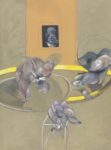 Francis Bacon (1909 - 1992) Three Figures and Portrait 1975 Oil paint and pastel on canvas 198.1 x 147.3 cm Tate: Purchased 1977 © Tate, London 2017 © The Estate of Francis Bacon. All rights reserved. DACS/VEGAP, Málaga, 2017.