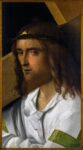 Giovanni Bellini (Venezia, 1430 circa-1516) Cristo portacroce 1510 Olio su tavola, cm. 48,5x27 Rovigo, Pinacoteca dell’Accademia dei Concordi
