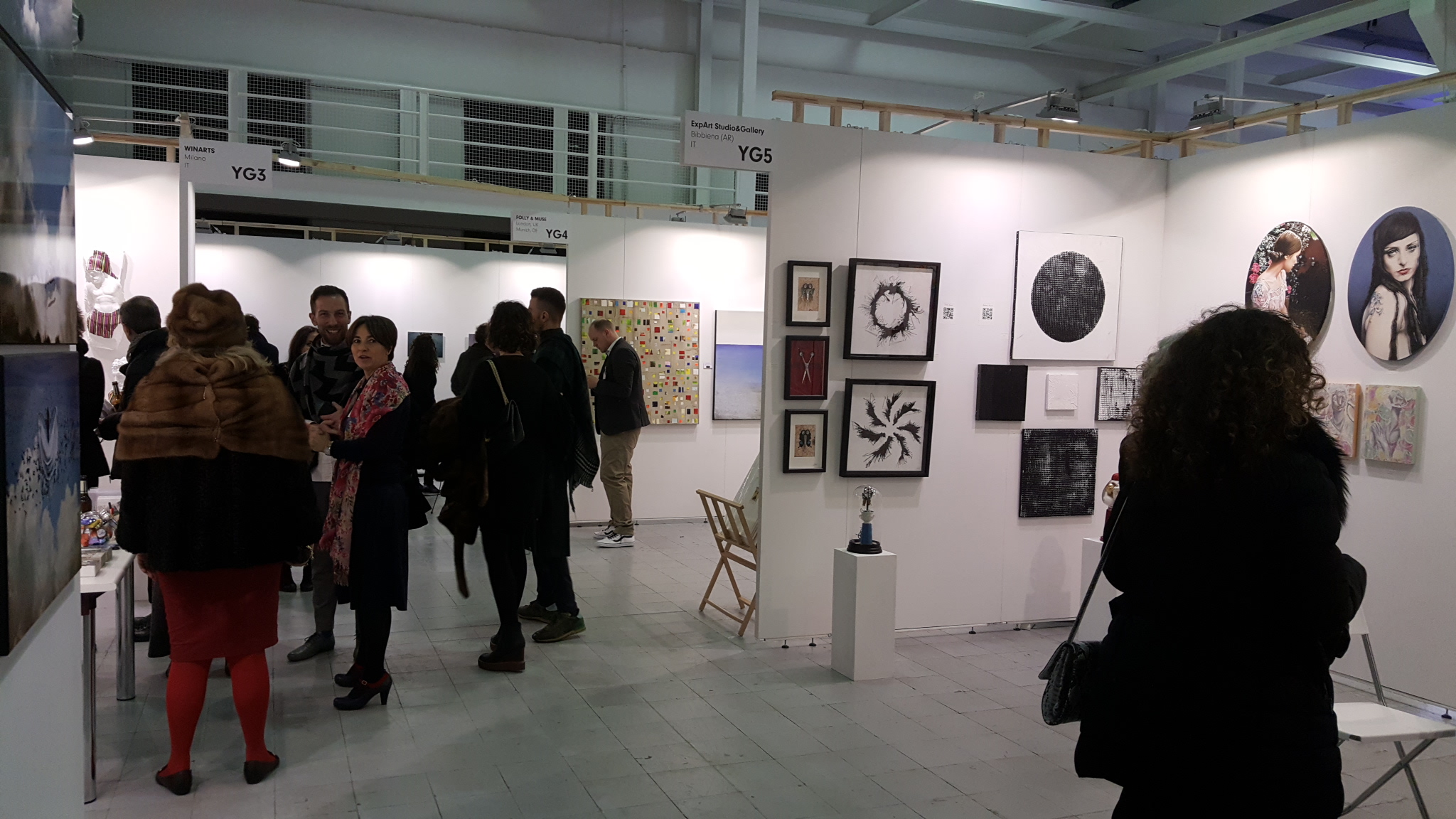 Affordable Art Fair, Milano 2017, exhibition view