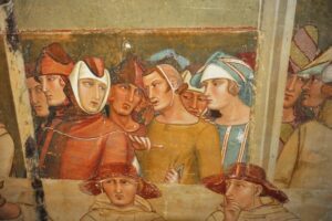 Ambrogio Lorenzetti visto da vicino. A Siena, dai ponteggi del restauro degli affreschi