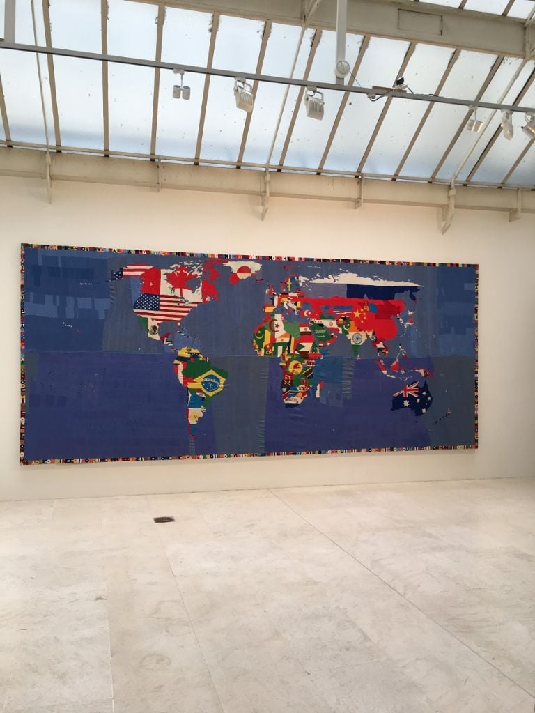 Alighiero Boetti, Tornabuoni Art, Parigi (foto Valentina Grandini)