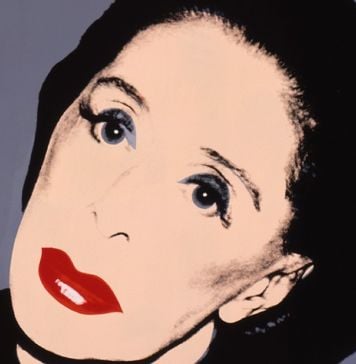 Andy Warhol, Commissioned Portraits. Martha Graham, anni '80