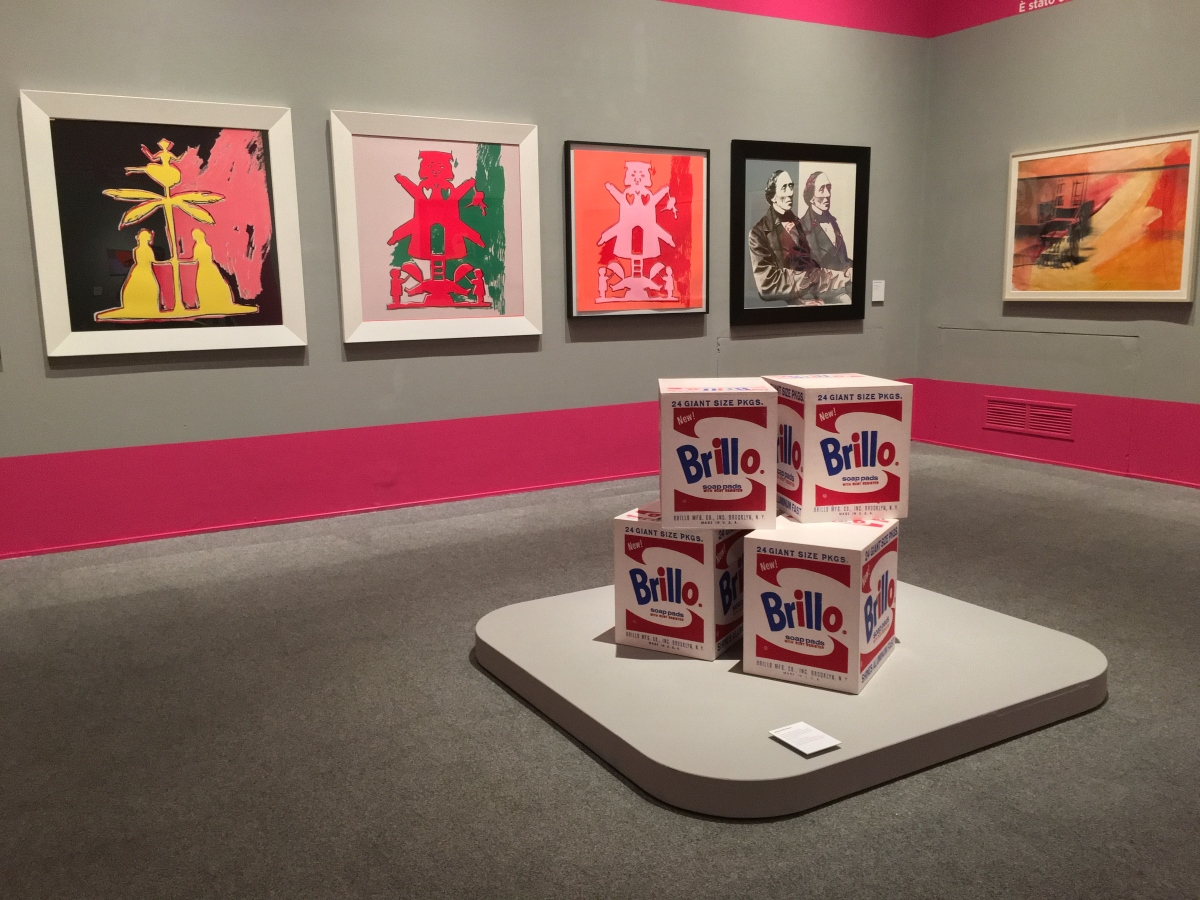 Andy Warhol - Pop Society, exhibition view at Palazzo Ducale, Genova