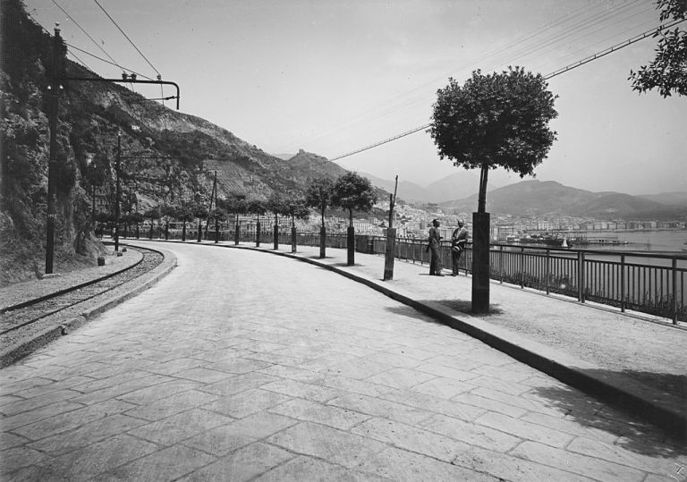 Atelier Vasari Roma, ss18 Tirrenica, Salerno, 1930, Courtesy Archivio Anas