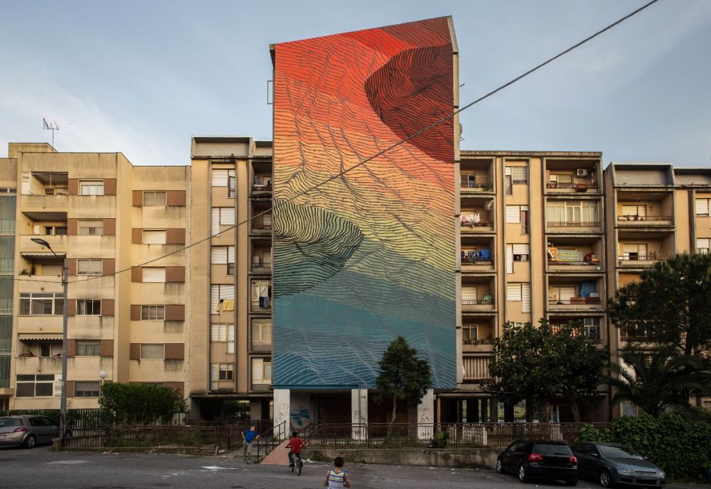 Quando la Street Art diventa astratta. Da Roma immagini del progetto Abstractism