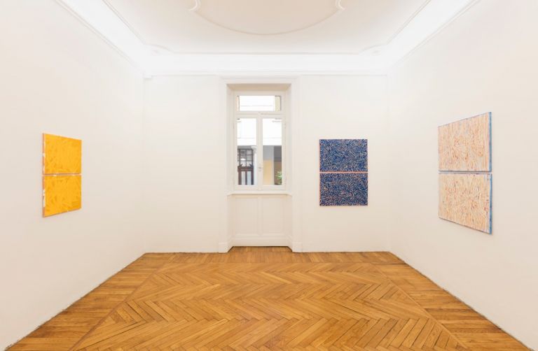 Clara Brörmann, Horizonte. Exhibition view at Federica Schiavo Gallery, Milano 2017. Photo Andrea Rossetti