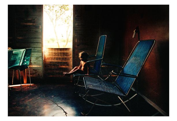 Ernesto Bazan, Little girl on a rocking chair