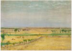 Francesco Romano, Campo di grano, 1920. Acquistato dalla Provincia di Bari nel 1929