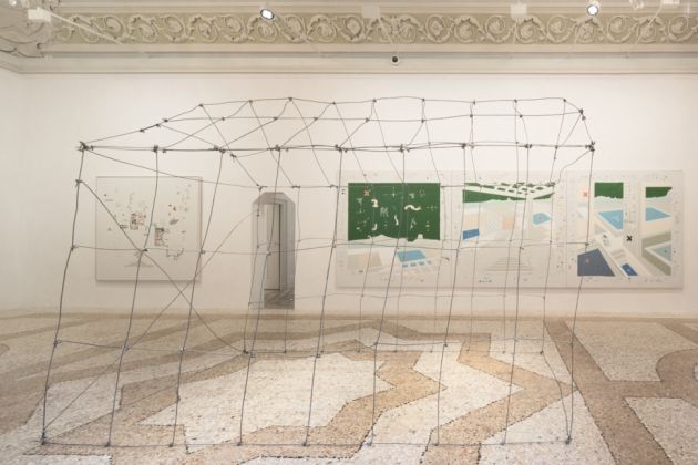 Gianfranco Baruchello, Greenhouse. Exhibition view at Galleria Massimo De Carlo, Milano 2017