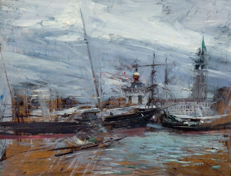 Giovanni Boldini, Venezia, Punta della Dogana