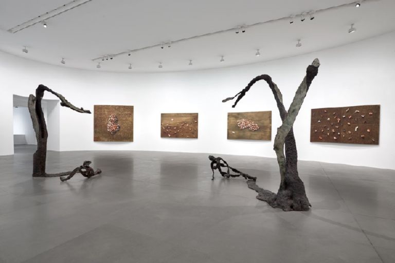 Giuseppe Penone, Equivalenze. Exhibition view at Gagosian Gallery, Roma 2017