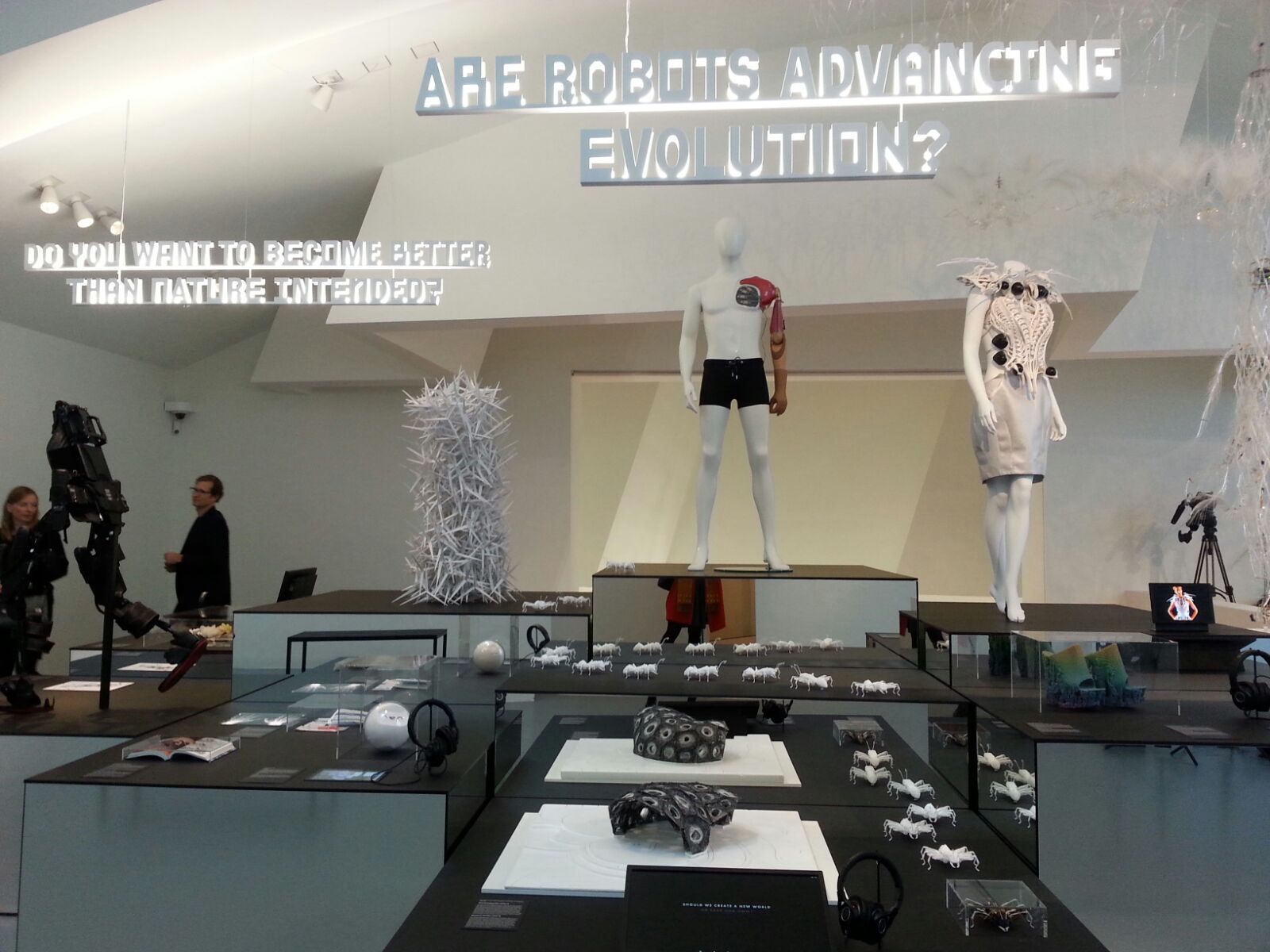 Hello, Robot. Design between Human and Machine. Exhibition view at Vitra Design Museum, Weil am Rhein 2017