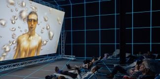 Hito Steyerl, Factory Of The Sun, 2015, Photo by by Manuel Renartz