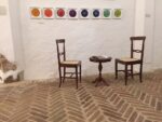 Janina Lucia Beha, Spirali, linee, quadrifogli. Exhibition view at Magazzini UTO, Macerata 2017