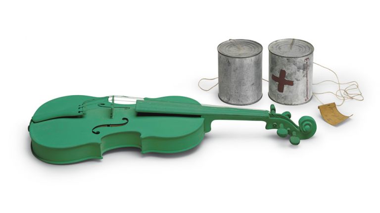 Joseph Beuys, Green Violin, 1974